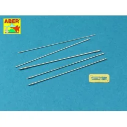 Set of US Army MS antennas to MP-48 base, 1/16 - Aber Models 16055 2