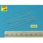 Set of US Army MS antennas to MP-48 base, 1/16 - Aber Models 16055