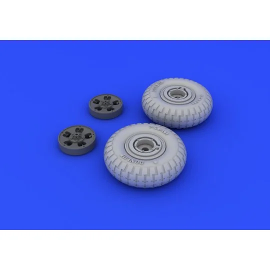 Spitfire wheels - 5 spoke for Eduard, 1/48 - Eduard Accessories 648098
