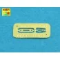 Set of US Army MS antennas to MP-48 base, 1/16 - Aber Models 16055