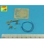 US Army MP-48 antenna base, 1/16 - Aber Models 16054