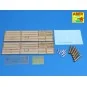 Transport boxes with 6 ammo PzKpfw. IV, 1/16 - Aber Models 16057
