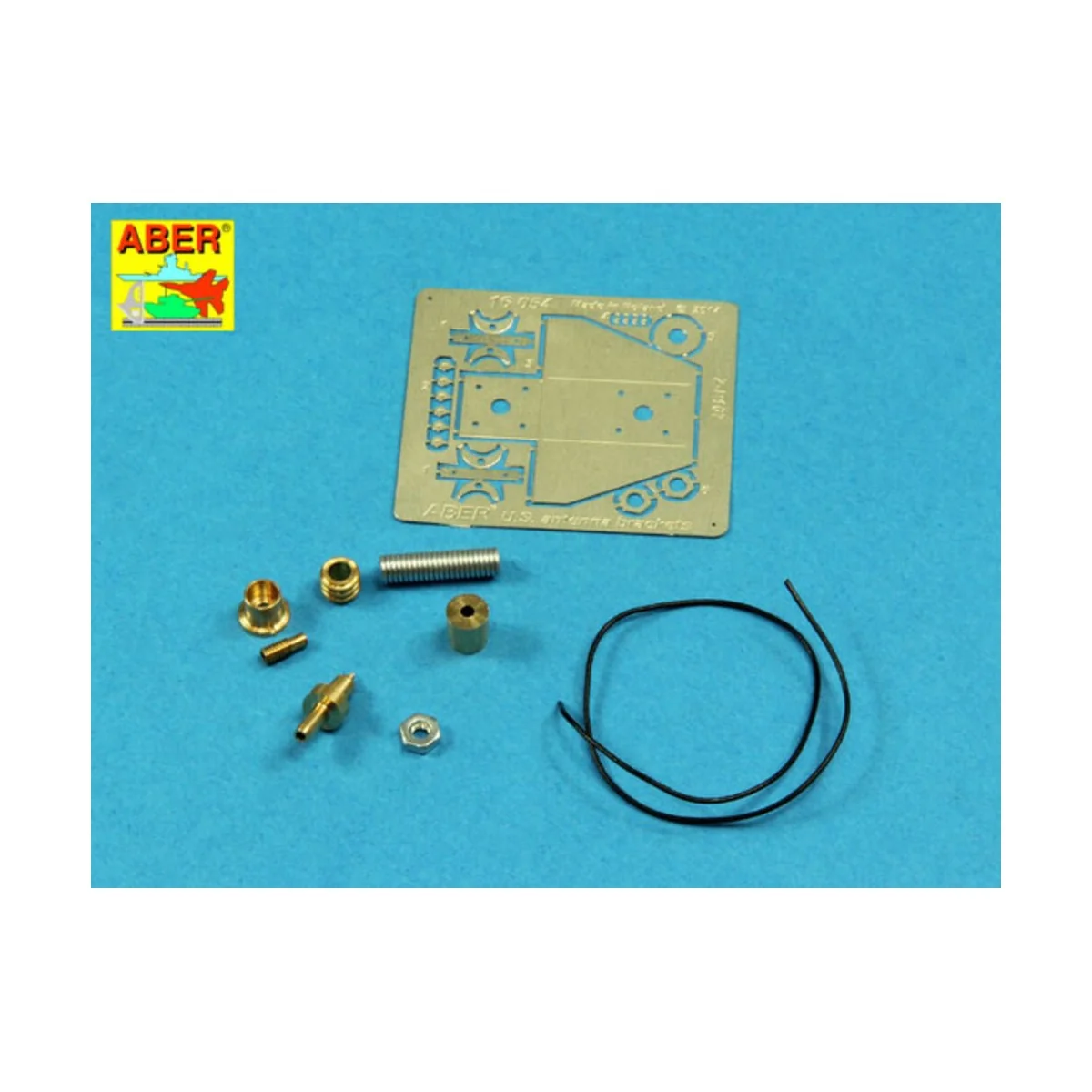 US Army MP-48 antenna base, 1/16 - Aber Models 16054