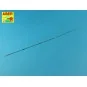 Set of US Army MS antennas to MP-48 base, 1/16 - Aber Models 16055