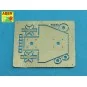 US Army MP-48 antenna base, 1/16 - Aber Models 16054