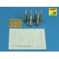 Transport boxes with 6 ammo PzKpfw. IV, 1/16 - Aber Models 16057