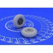 Spitfire wheels - 5 spoke for Eduard, 1/48 - Eduard Accessories 648098