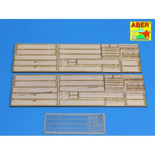 Transport boxes with 6 ammo PzKpfw. IV, 1/16 - Aber Models 16057