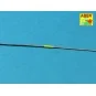 Set of US Army MS antennas to MP-48 base, 1/16 - Aber Models 16055
