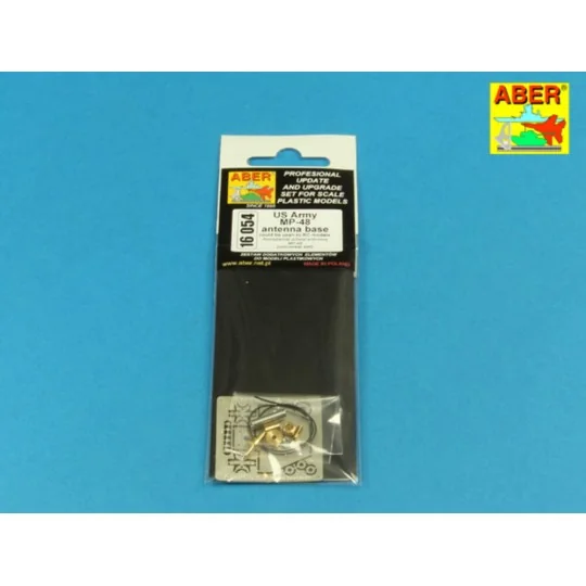 US Army MP-48 antenna base, 1/16 - Aber Models 16054