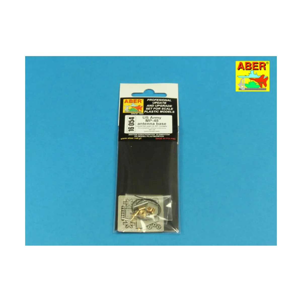 US Army MP-48 antenna base, 1/16 - Aber Models 16054