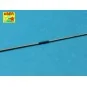 Set of US Army MS antennas to MP-48 base, 1/16 - Aber Models 16055