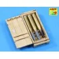 Transport boxes with 6 ammo PzKpfw. IV, 1/16 - Aber Models 16057