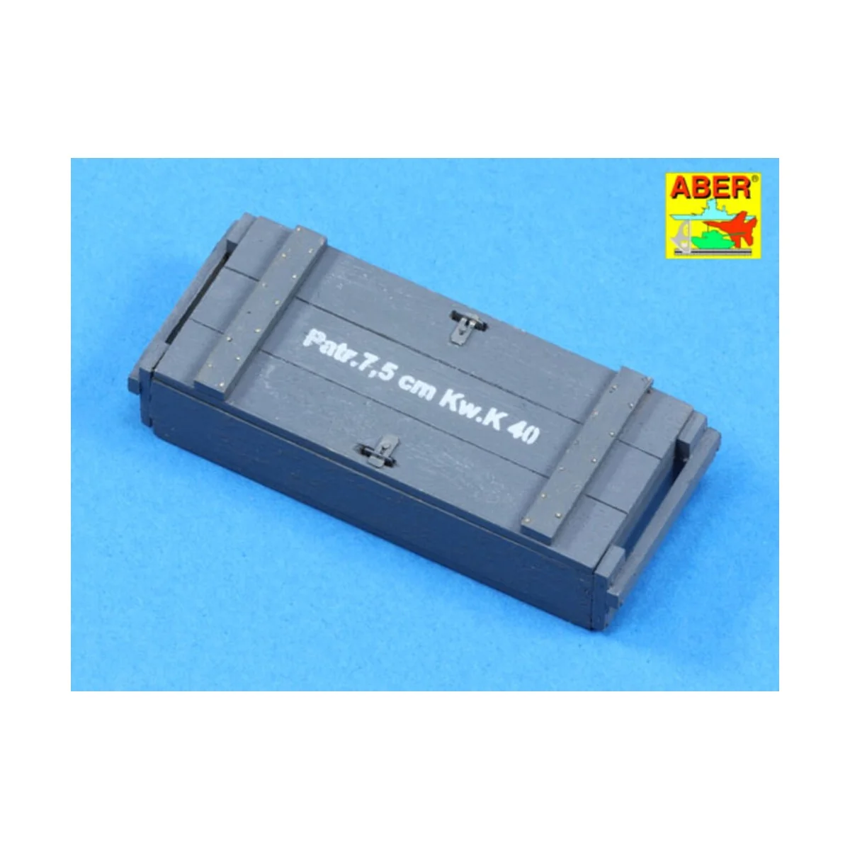 Transport boxes with 6 ammo PzKpfw. IV, 1/16 - Aber Models 16057