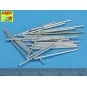 Panzer IV track link pins x 25 pcs., 1/16 - Aber Models 16 068A