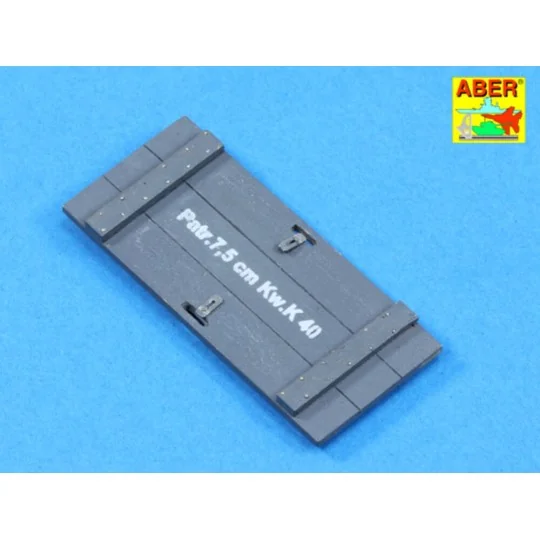 Transport boxes with 6 ammo PzKpfw. IV, 1/16 - Aber Models 16057