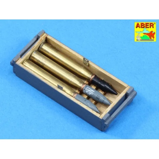 Transport boxes with 6 ammo PzKpfw. IV, 1/16 - Aber Models 16057