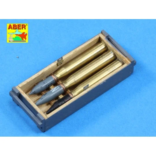 Transport boxes with 6 ammo PzKpfw. IV, 1/16 - Aber Models 16057