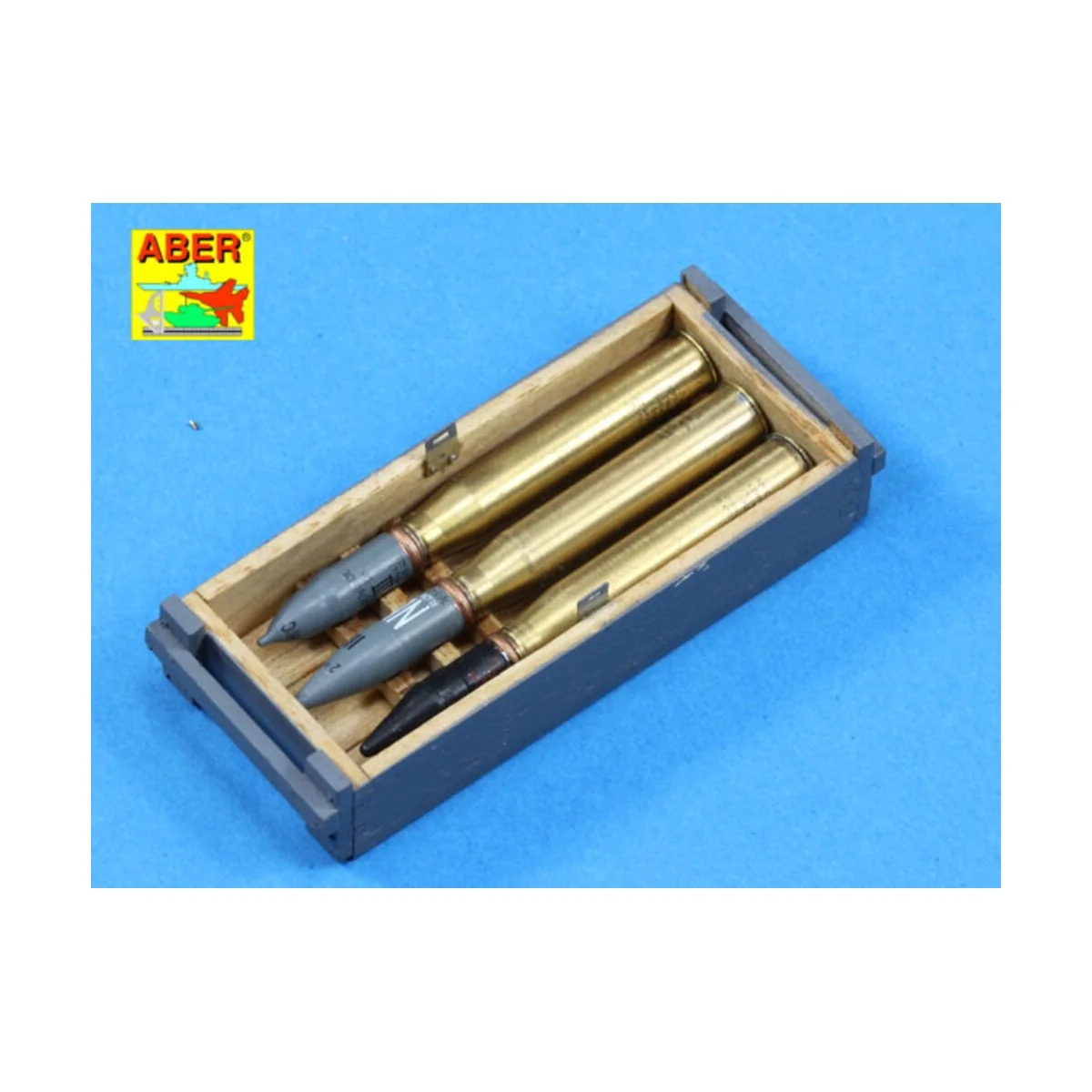 Transport boxes with 6 ammo PzKpfw. IV, 1/16 - Aber Models 16057