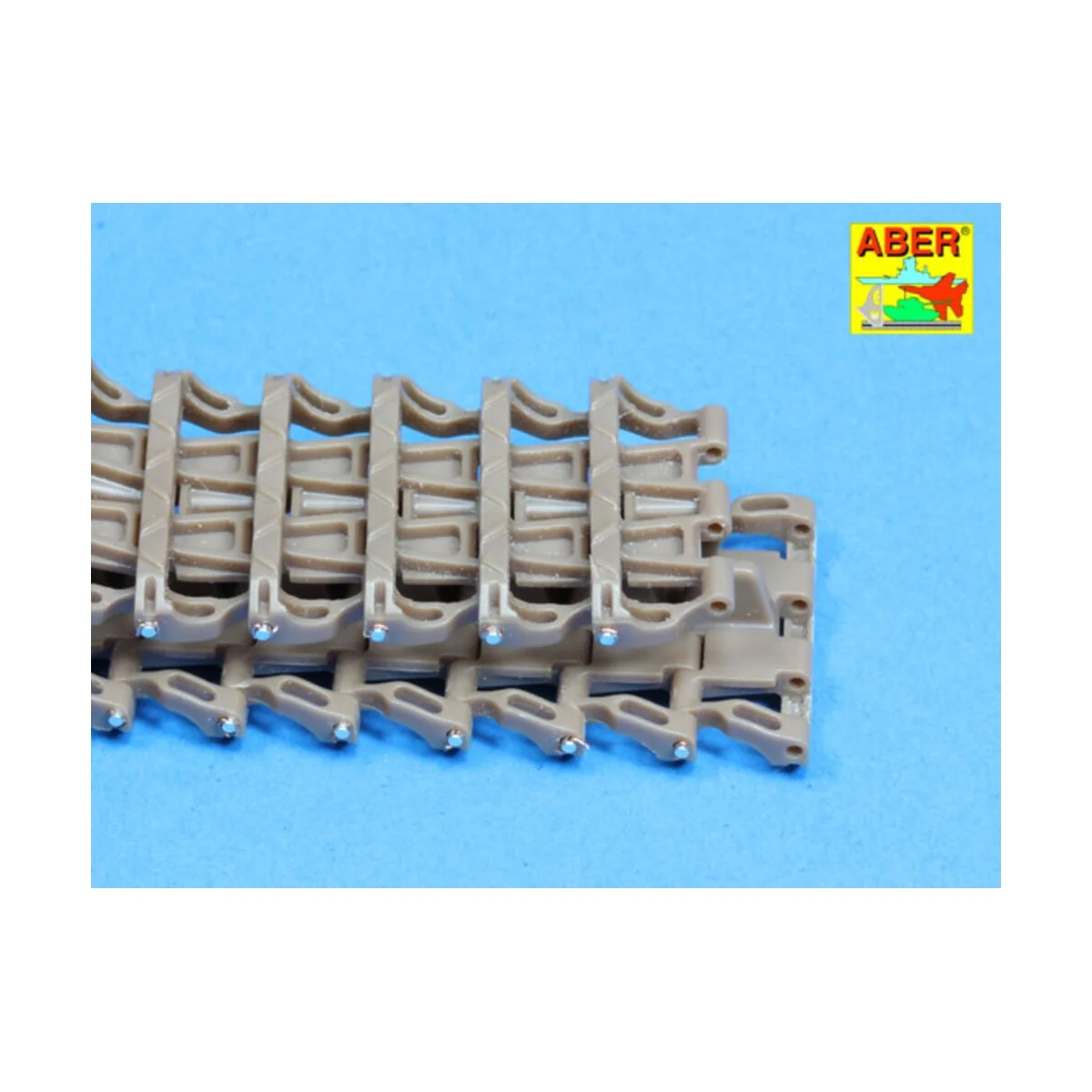 Panzer iV track link pins x200pcs, 1/16 - Aber Models 16 068B