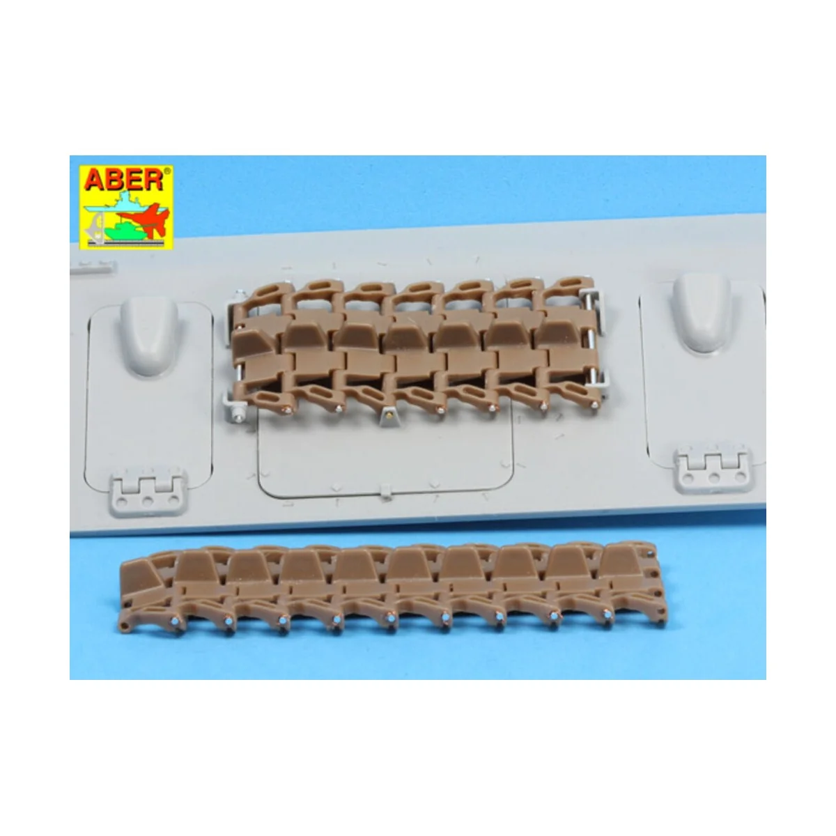Panzer IV track link pins x 25 pcs., 1/16 - Aber Models 16 068A
