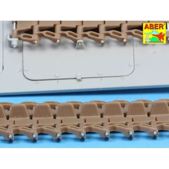 Panzer IV track link pins x 25 pcs., 1/16 - Aber Models 16 068A