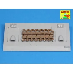 Panzer iV track link pins x200pcs, 1/16 - Aber Models 16 068B 2