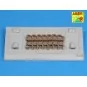 Panzer iV track link pins x200pcs, 1/16 - Aber Models 16 068B