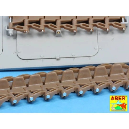 Panzer IV track link pins x 25 pcs., 1/16 - Aber Models 16 068A