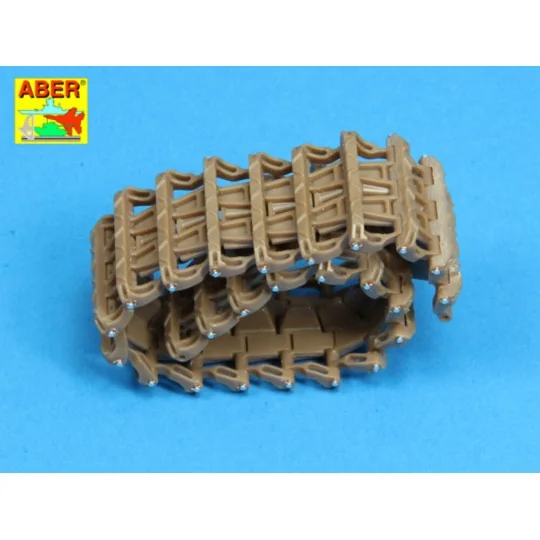 Panzer iV track link pins x200pcs, 1/16 - Aber Models 16 068B