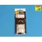 Panzer IV track link pins x 25 pcs., 1/16 - Aber Models 16 068A