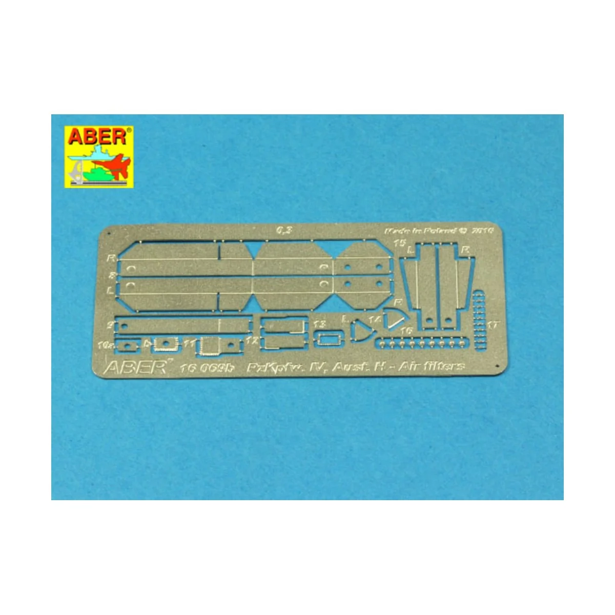 Pz.Kpfw. IV, Ausf.H Vol.10 - Air filters, 1/16 - Aber Models 16069
