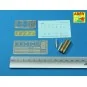 Ammo stowage rack type B for long rounds, 1/16 - Aber Models 16 075B