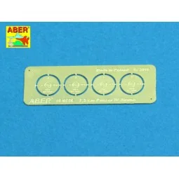 Ammo stowage rack type B for long rounds, 1/16 - Aber Models 16 075B 2