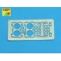 Ammo stowage rack type B for long rounds, 1/16 - Aber Models 16 075B