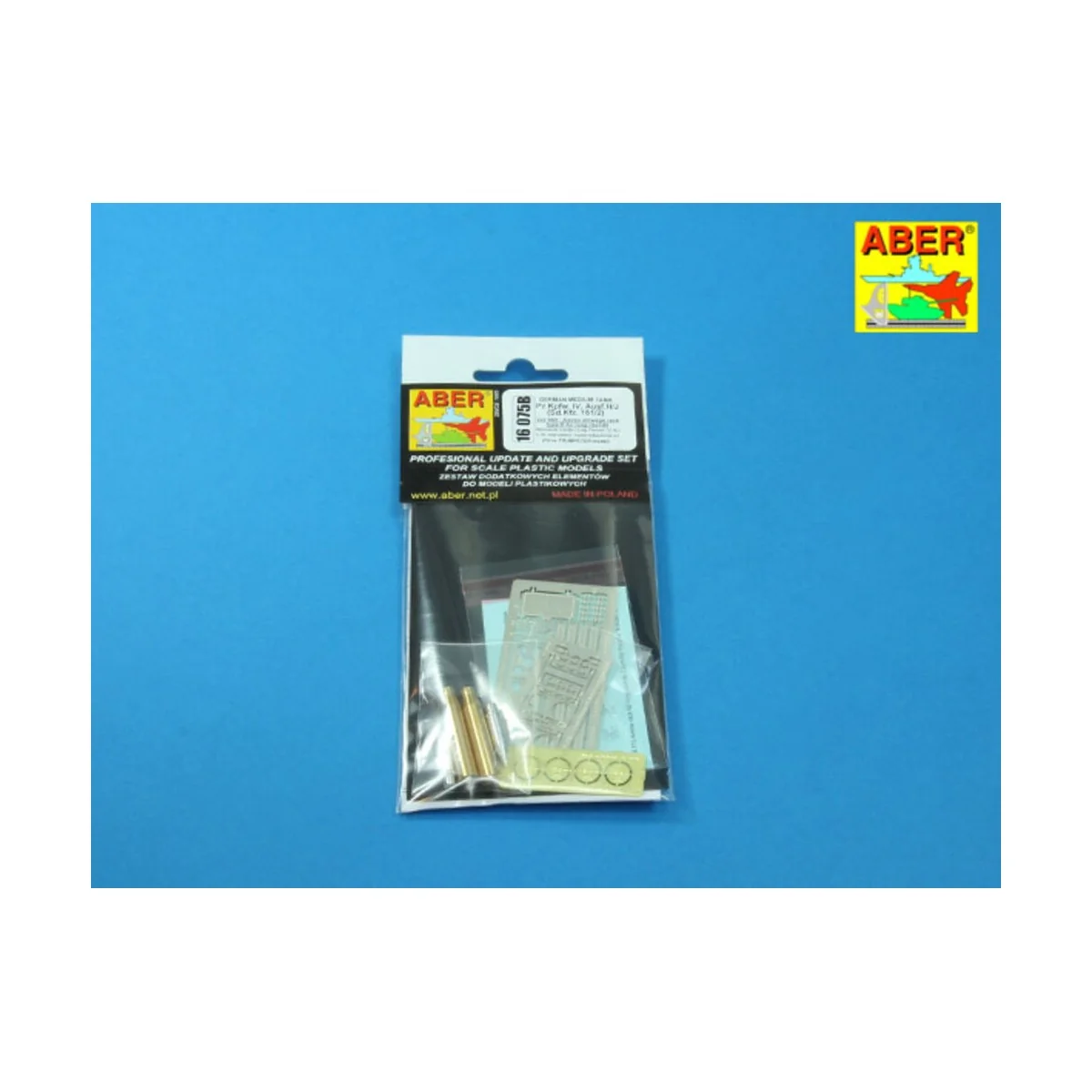 Ammo stowage rack type A for long rounds, 1/16 - Aber Models 16 075A