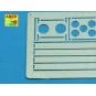 Ammo stowage rack type B for long rounds, 1/16 - Aber Models 16 075B