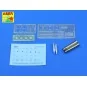 Ammo stowage rack type A for long rounds, 1/16 - Aber Models 16 075A
