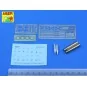 Ammo stowage rack type A for long rounds, 1/16 - Aber Models 16 075A