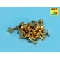 Turned imitation of Hexagon bolts x30, 1/16 - Aber Models 16100