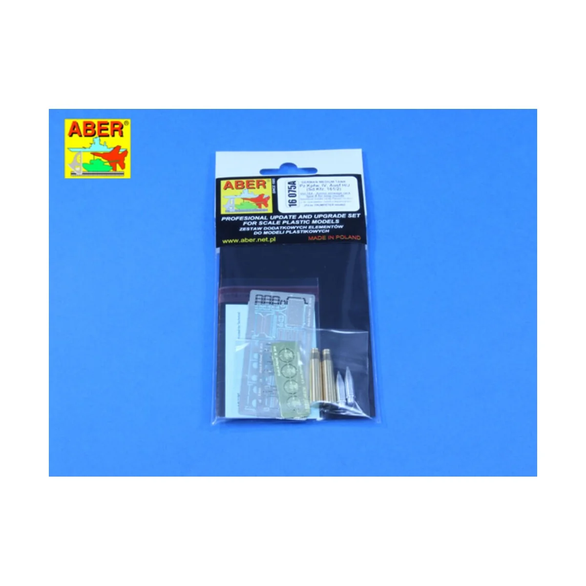 Ammo stowage rack type A for long rounds, 1/16 - Aber Models 16 075A