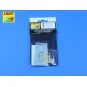 Ammo stowage rack type A for long rounds, 1/16 - Aber Models 16 075A