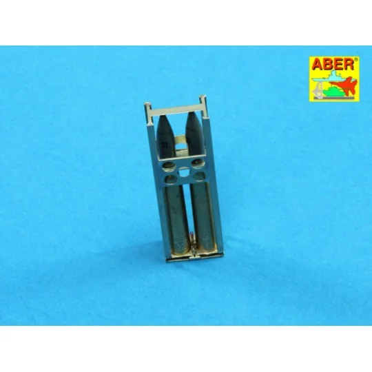 Ammo stowage rack type A for long rounds, 1/16 - Aber Models 16 075A