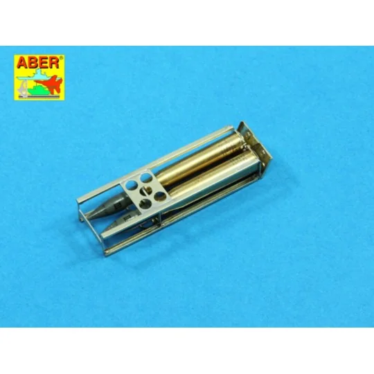 Ammo stowage rack type A for long rounds, 1/16 - Aber Models 16 075A