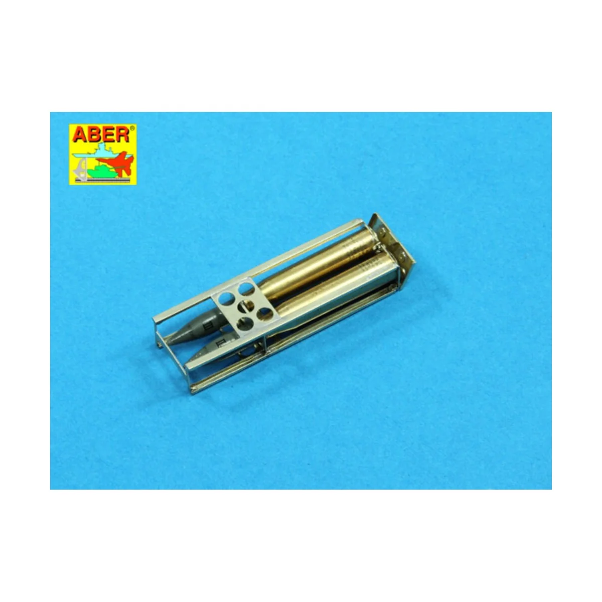 Ammo stowage rack type A for long rounds, 1/16 - Aber Models 16 075A