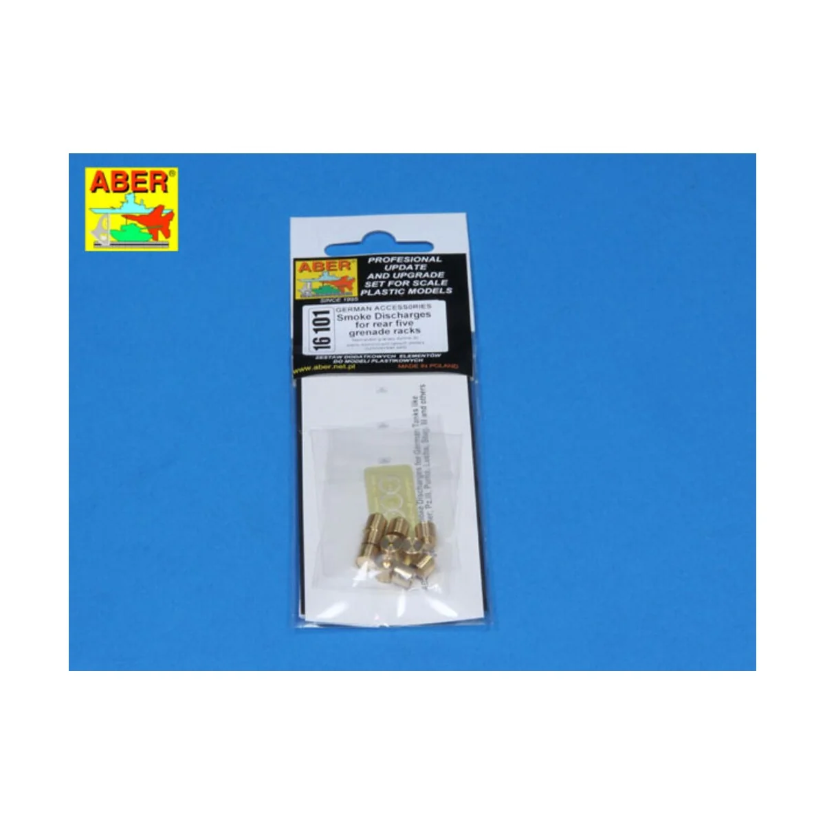 Smoke Discharges for rear granade racks, 1/16 - Aber Models 16101