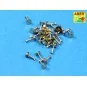 Imitation of Hexagonal bolts 1, 55 mm x 30 pcs., 1/16 - Aber Models...