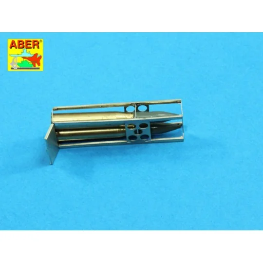 Ammo stowage rack type A for long rounds, 1/16 - Aber Models 16 075A