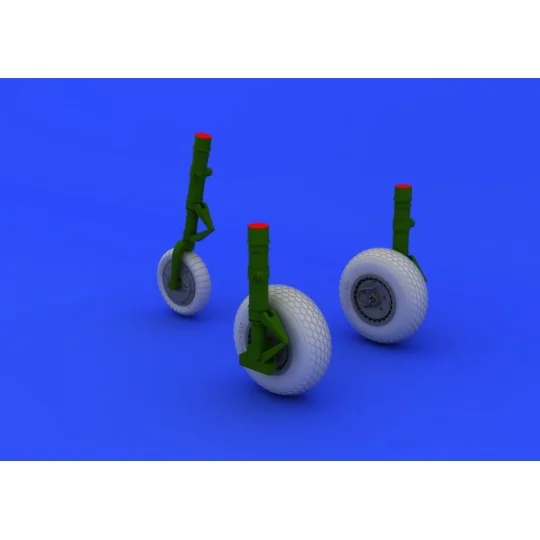 Me 262 wheels for Tamiya - Eduard Accessories 648106