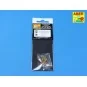 Imitation of Hexagonal bolts 1, 55 mm x 30 pcs., 1/16 - Aber Models...